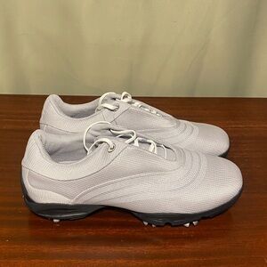 Vintage Adidas W Driver Wave Spiked Wolf  Golf Shoes 06’ Grey Black W Size 8 NWT